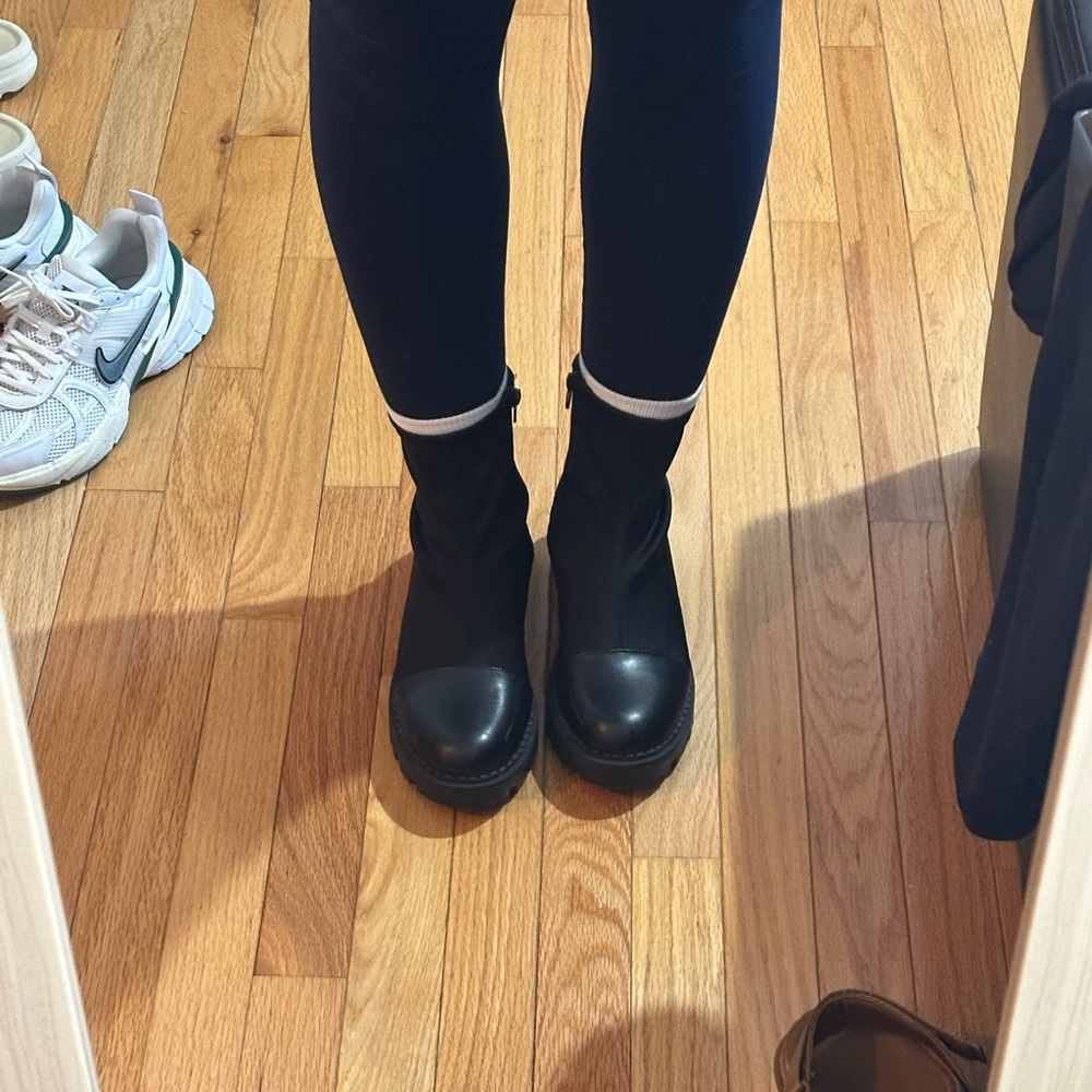 Women's Black Ankle Boots size 9